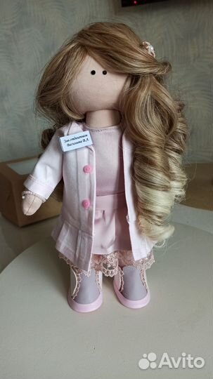 Интерьерная кукла ручной работы