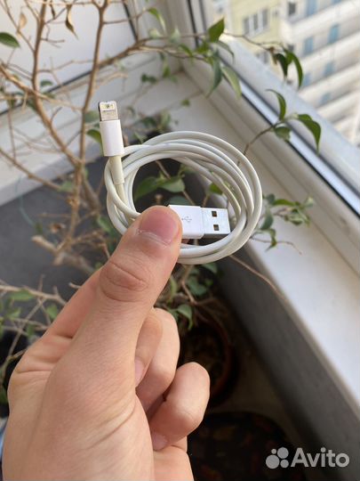 Зарядное устройство Apple блок и провод оригинал