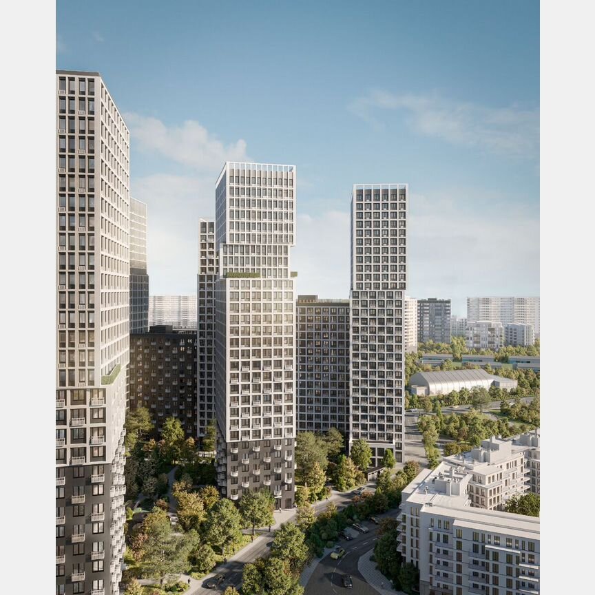 1-к. квартира, 43,3 м², 13/27 эт.