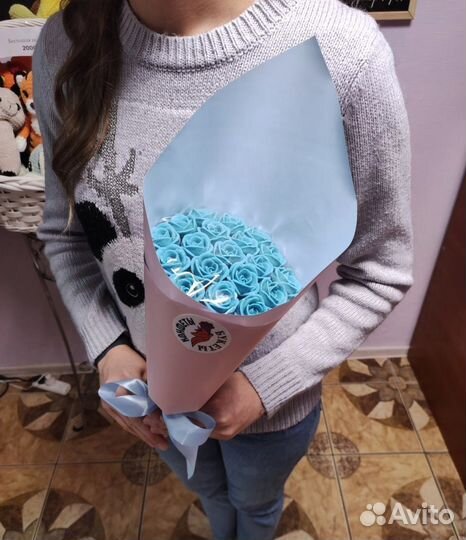 Шоколадные Розы - 19 шт в Букете