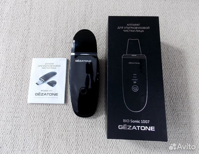 Аппарат для ультразвуковой чистки лица Gezatone