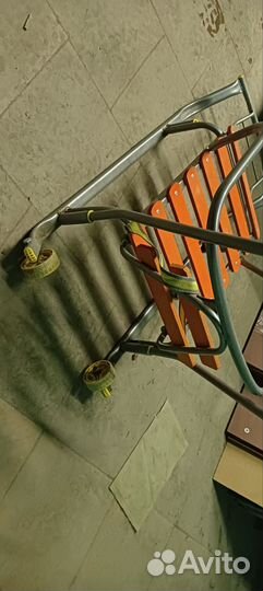 Детские санки с колесами