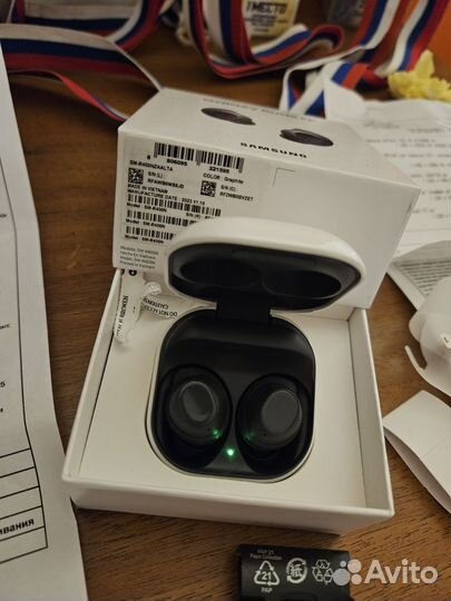 Samsung buds fe с гарантией, новые