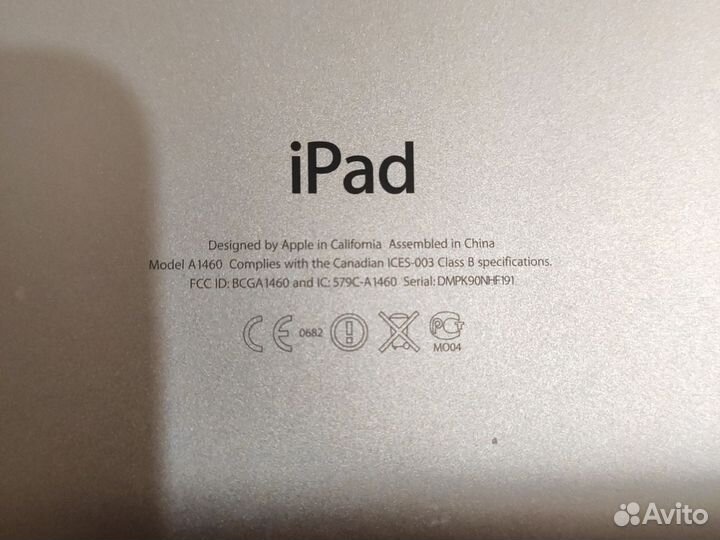 iPad 4 a1460