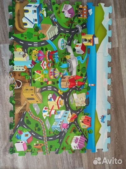 Детский коврик пазл
