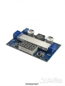Повышающий DC-DC модуль LTC1871 с вольтметром (3-3