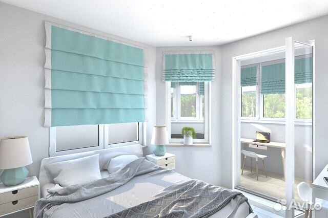 Римские шторы. От заказа до монтажа 4 дня