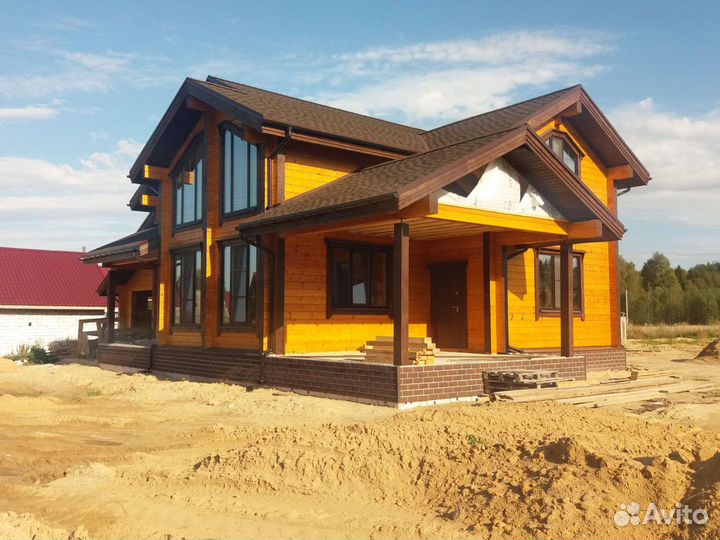 Дом 100 м² на участке 10 сот