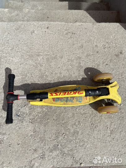 Самокат детский трехколесный kreiss