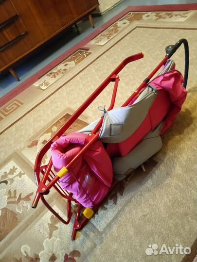 Санки коляска ника