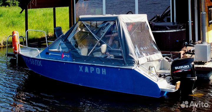 Лодка King Fisher kf 560 мотор suzuki 140 прицеп