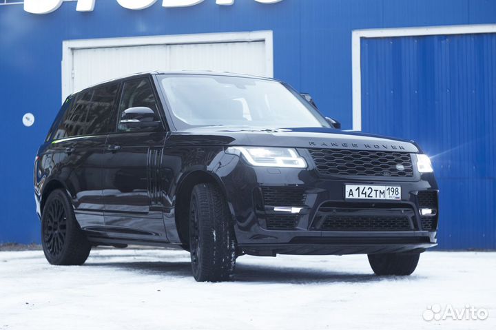 Рестайлинг Range Rover SVO Китай оптика +установка