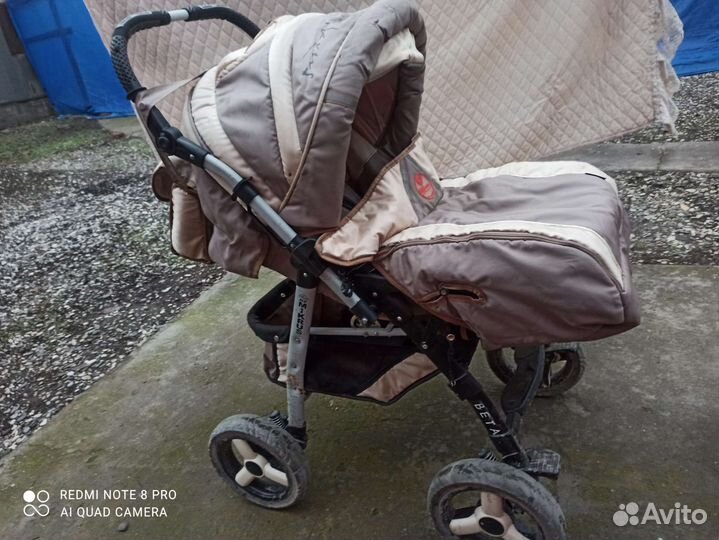 Прогулочная коляска зимний бу