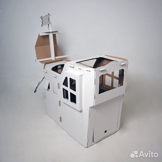 Корабль из картона