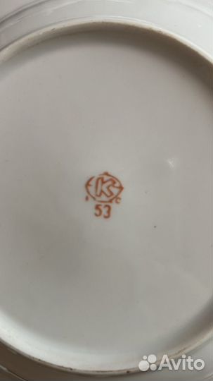 Столовый сервиз фарфор