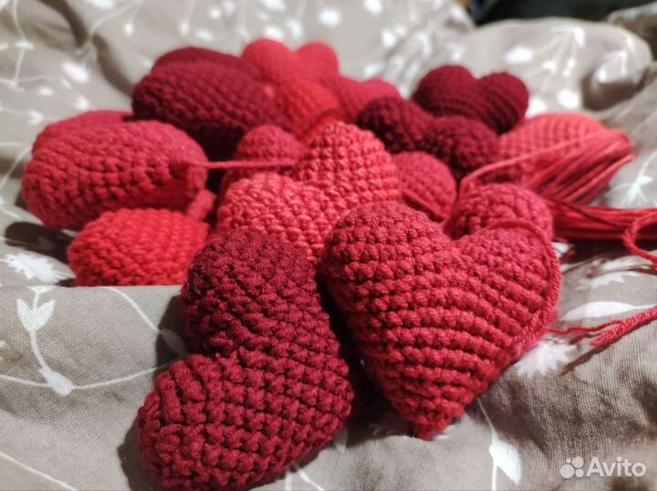 Вязаные брелки