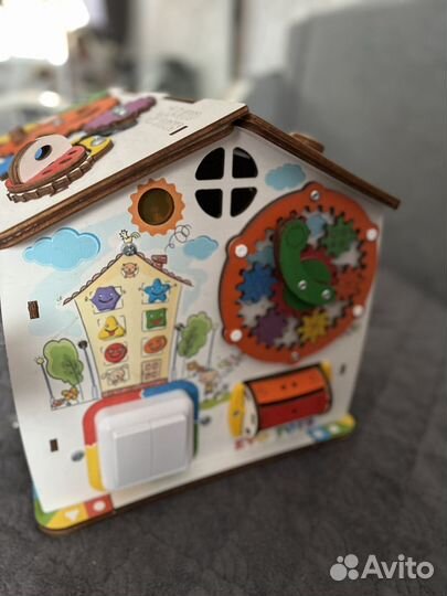 Бизиборд домик большой