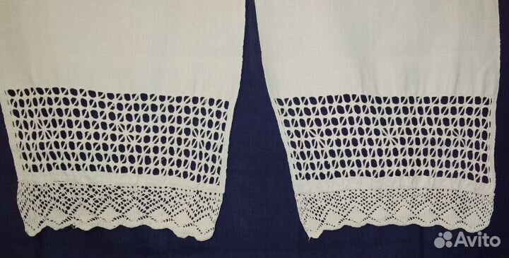 Полотенце старинное Рушник вышитый домотканый