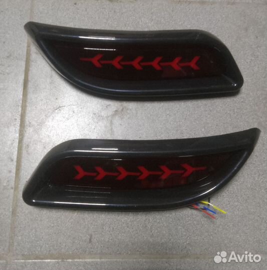 Катафот заднего бампера приора 2 ред