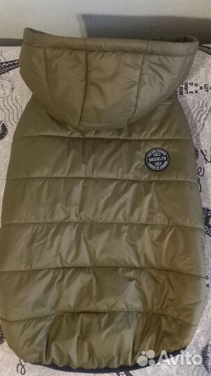 Утеплённая куртка для собак