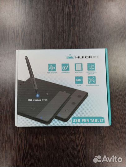 Графический планшет huion black 420