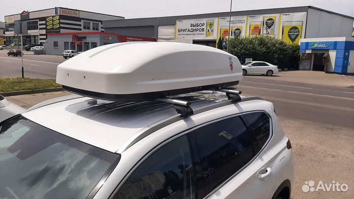 Автобокс Joker 530 литров, 180 см, двусторонний