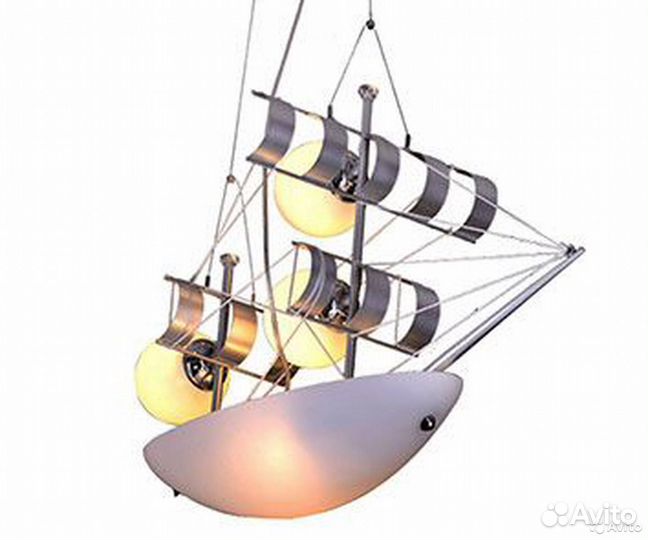 Подвесной светильник яхта кораблик люстра