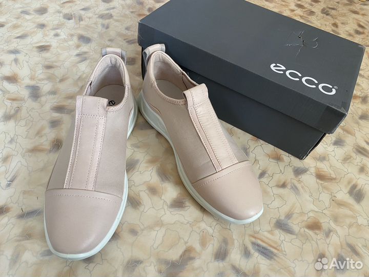 Слипоны женские 38 размер ecco