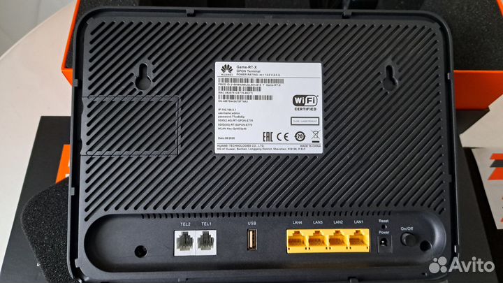 Оптический игровой wi-fi роутер huawei game-RT-X