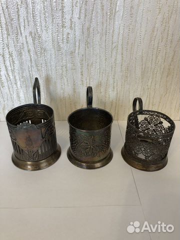 Подстаканник,Мельхиоровый, СССР. Винтаж