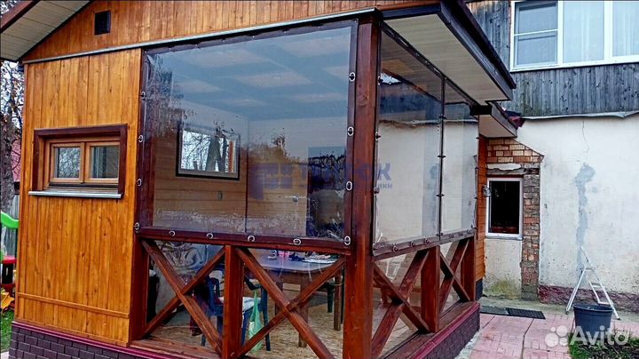 Мягкие окна для террас