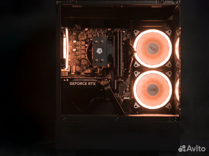 Игровой PC Ryzen 5500 RTX 4060 Ti 1TB+32