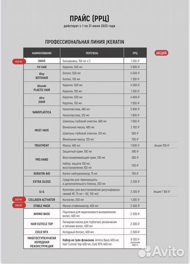 Кератин/ботокс продажа