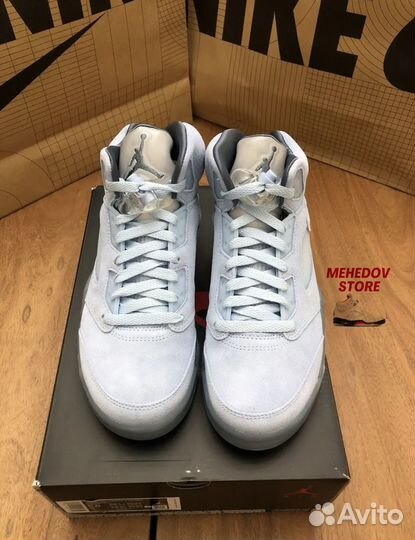 Air Jordan 5 Bluebird Оригинал