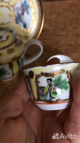 Чайный сервиз, фарфор, Китай времён СССР