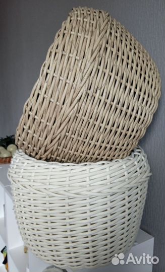 Кашпо из ротанга