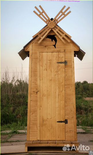 Дачный туалет с установкой PRO882