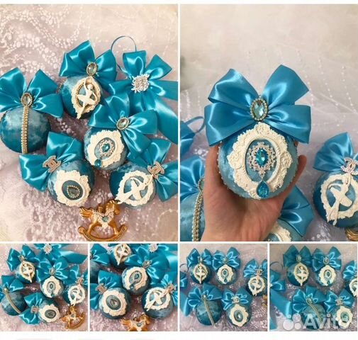 Ёлочные шары набор