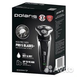 Электрическая бритва новая Polaris