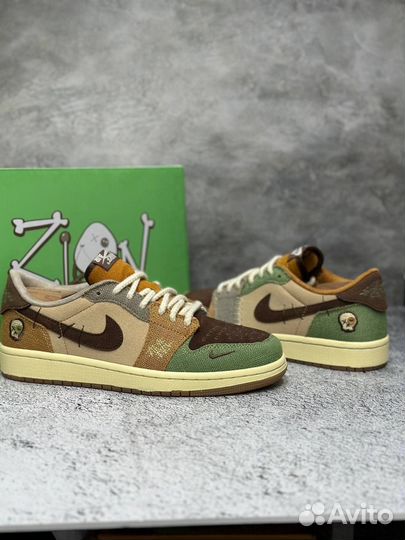 Кроссовки Nike air jordan 1 low voodoo