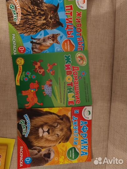 Детские книги расскраски с интересными фактами