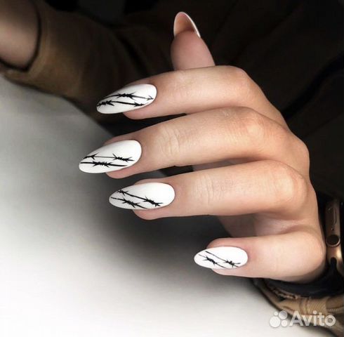 Наращивание маникюр гель лак коррекция