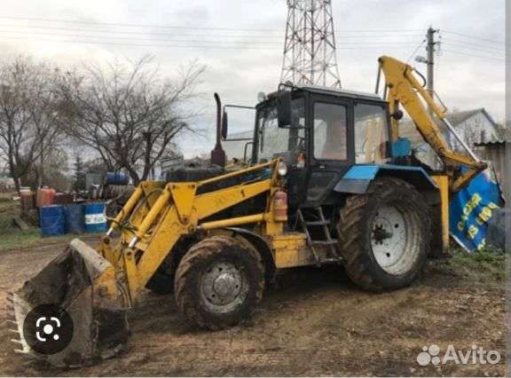 Экскаватор погрузчик мтз 3в1