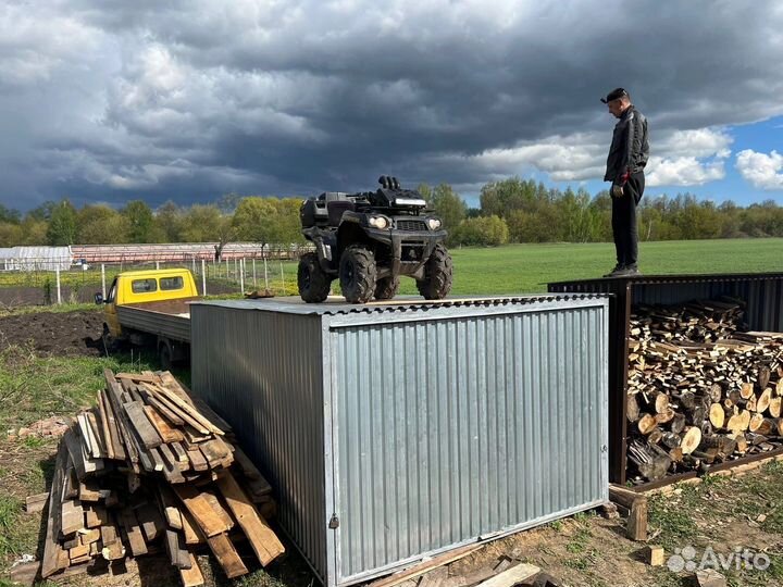 Гараж металлический