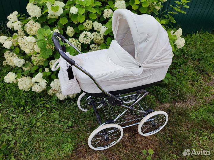 Коляска Roan Marita Prestige 2 в 1 экокожа