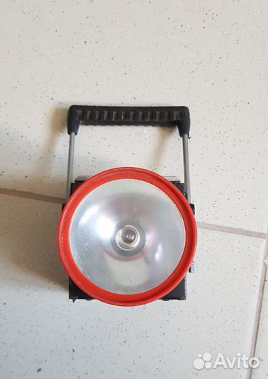 Фонарь с лампочкой СССР, рабочий, б/у, Челябинск