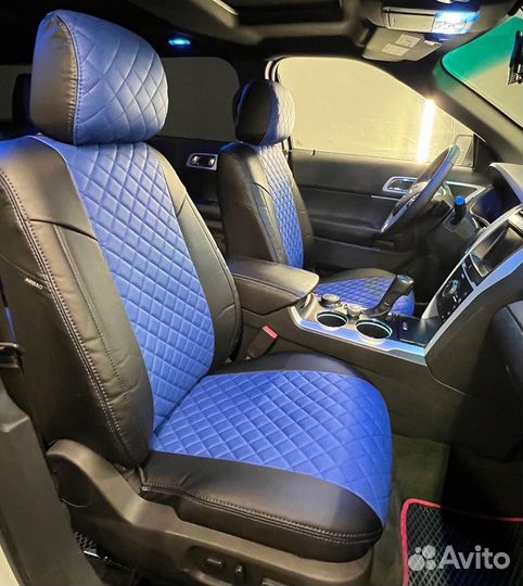 Чехлы Автопилот в Ульяновске (Экокожа, Алькантара)