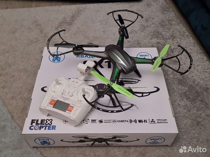 Квадрокоптер с камерой бу