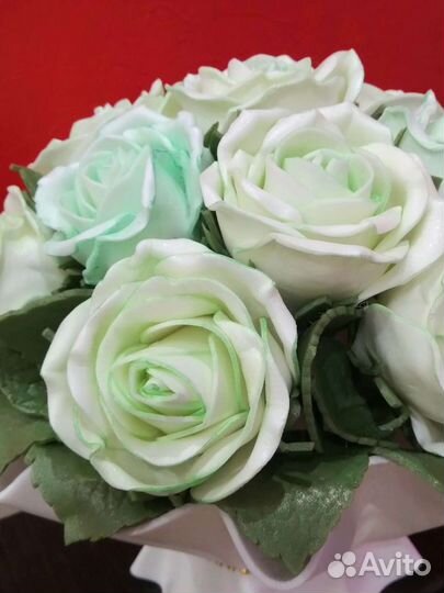 Ночник розы из изолона