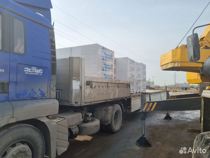 Газобетон с завода Бонолит